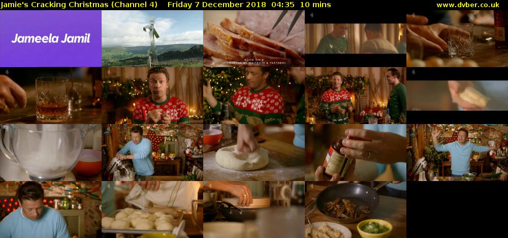 Jamie's Cracking Christmas (Channel 4) Friday 7 December 2018 04:35 - 04:45