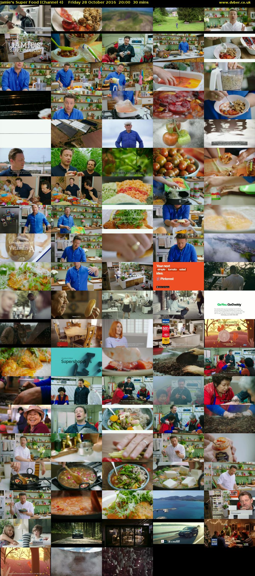Jamie's Super Food (Channel 4) Friday 28 October 2016 20:00 - 20:30