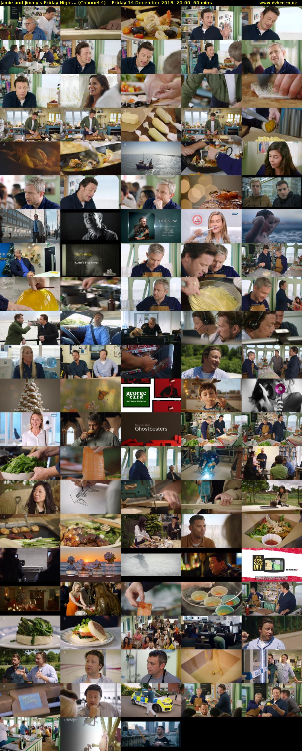 Jamie and Jimmy's Friday Night... (Channel 4) Friday 14 December 2018 20:00 - 21:00