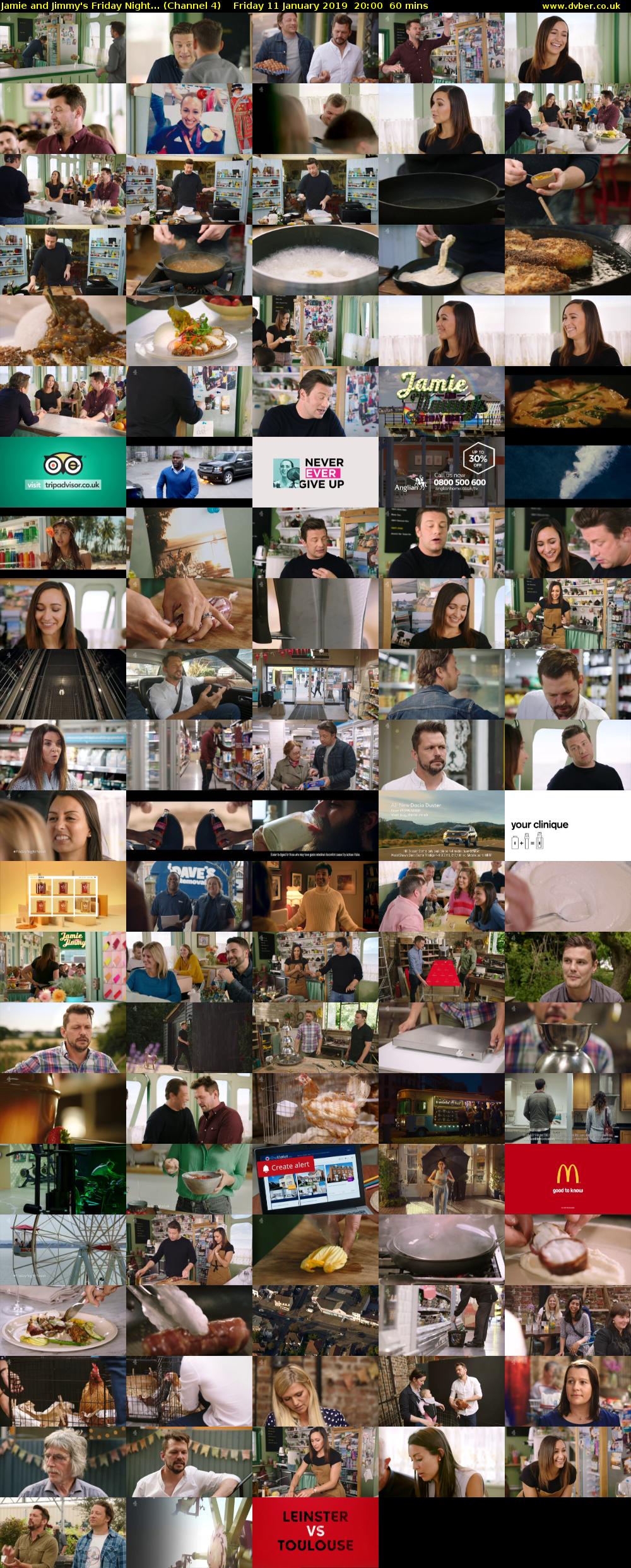 Jamie and Jimmy's Friday Night... (Channel 4) Friday 11 January 2019 20:00 - 21:00