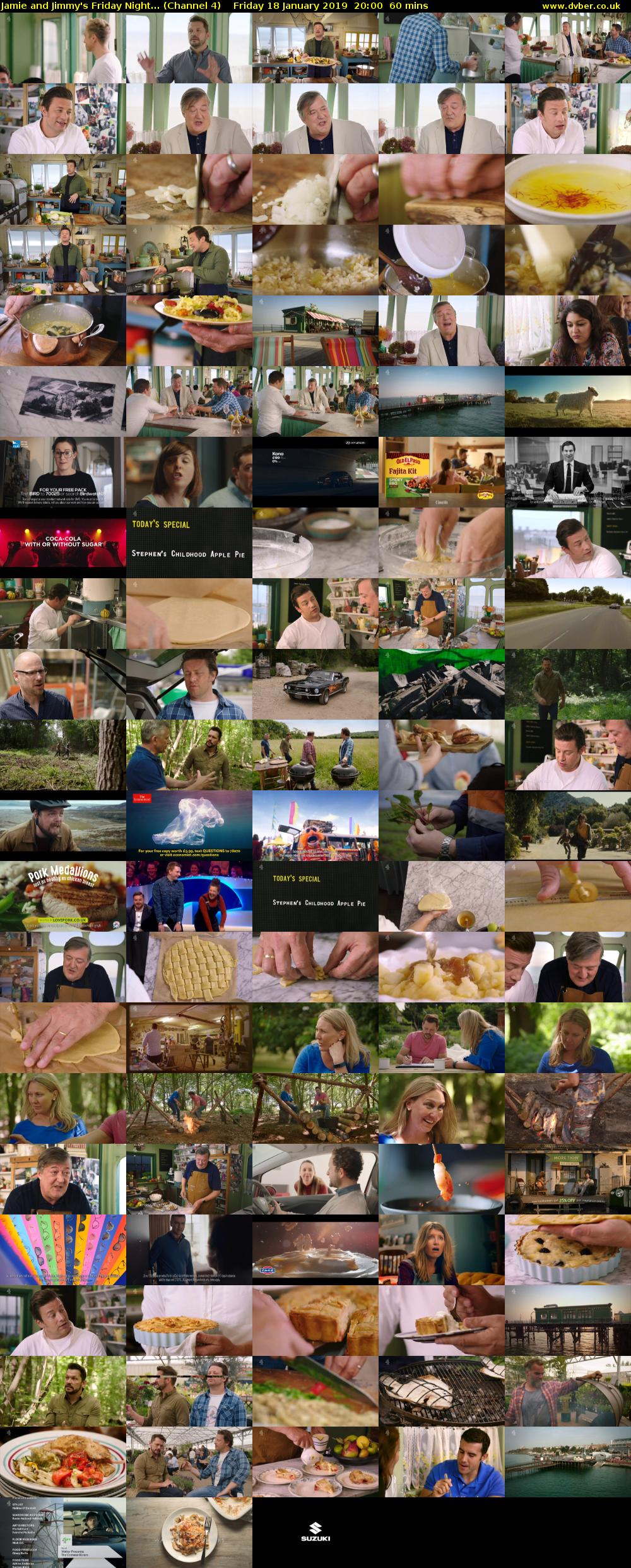 Jamie and Jimmy's Friday Night... (Channel 4) Friday 18 January 2019 20:00 - 21:00