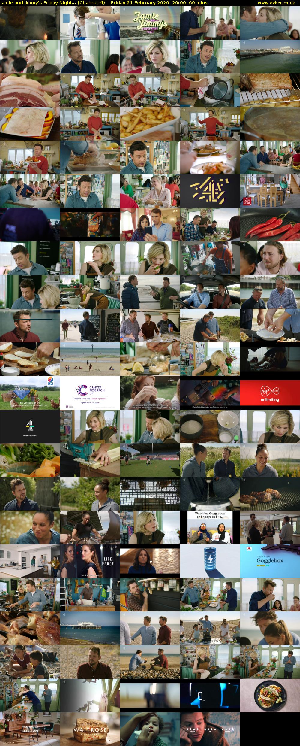 Jamie and Jimmy's Friday Night... (Channel 4) Friday 21 February 2020 20:00 - 21:00