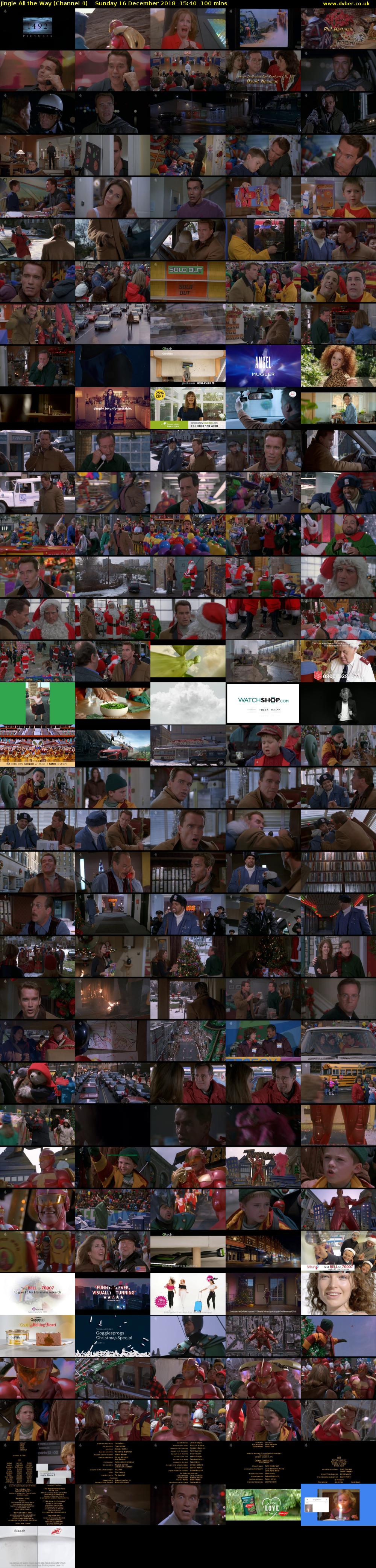 Jingle All the Way (Channel 4) Sunday 16 December 2018 15:40 - 17:20