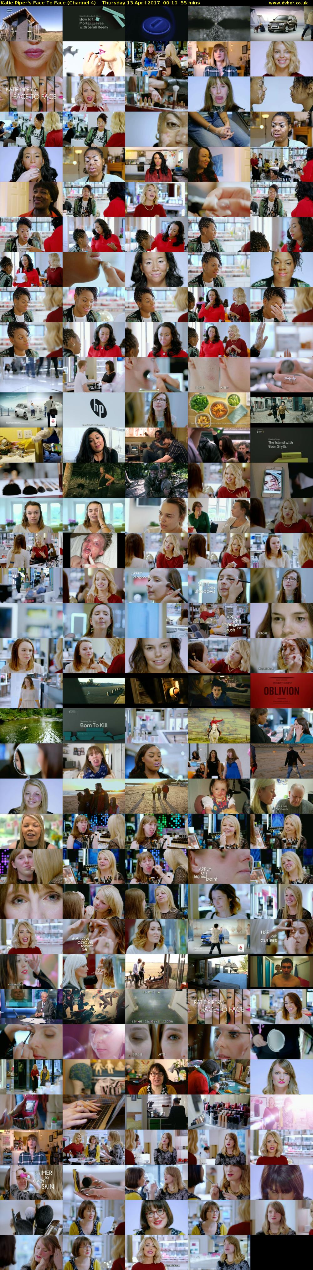 Katie Piper's Face To Face (Channel 4) Thursday 13 April 2017 00:10 - 01:05