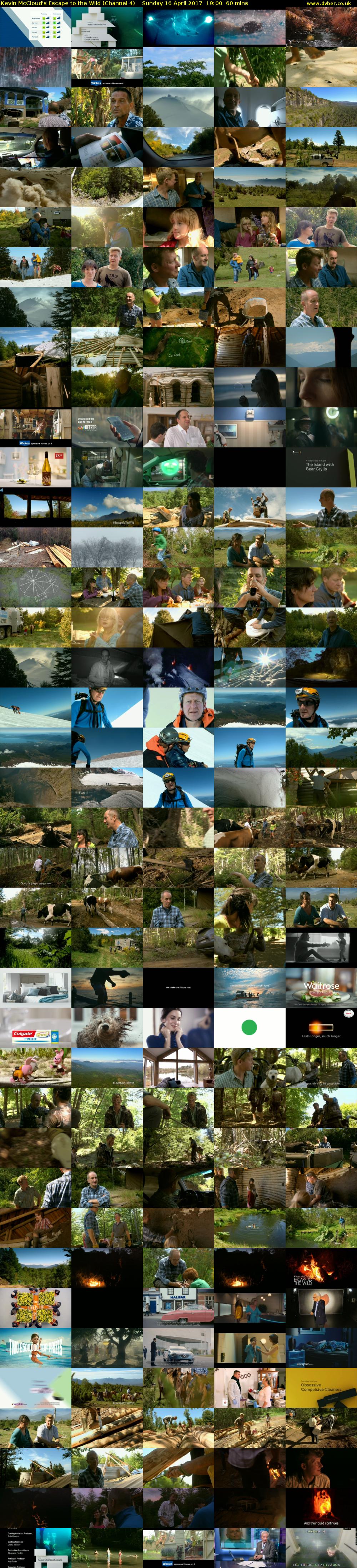 Kevin McCloud's Escape to the Wild (Channel 4) Sunday 16 April 2017 19:00 - 20:00