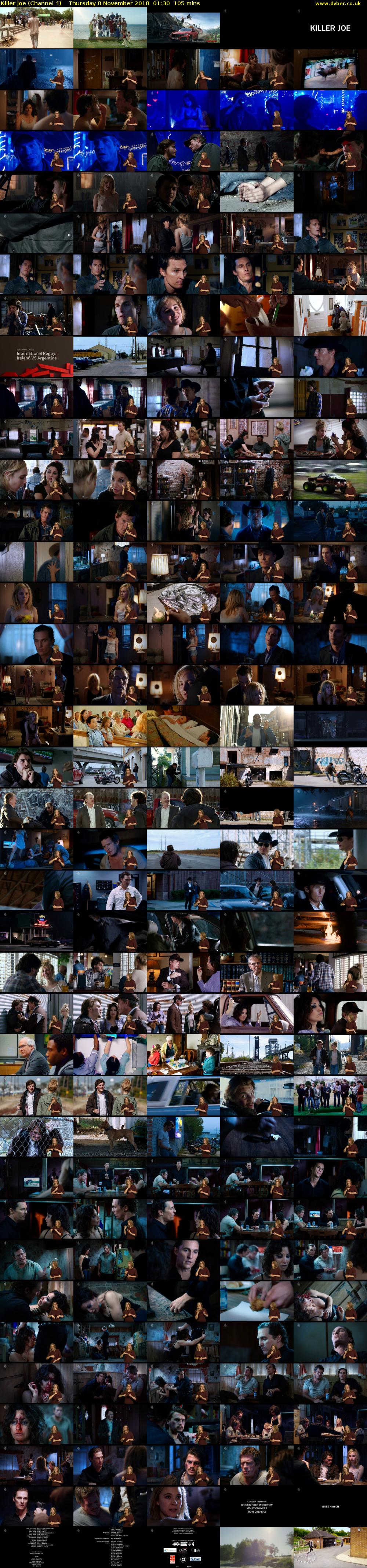 Killer Joe (Channel 4) Thursday 8 November 2018 01:30 - 03:15