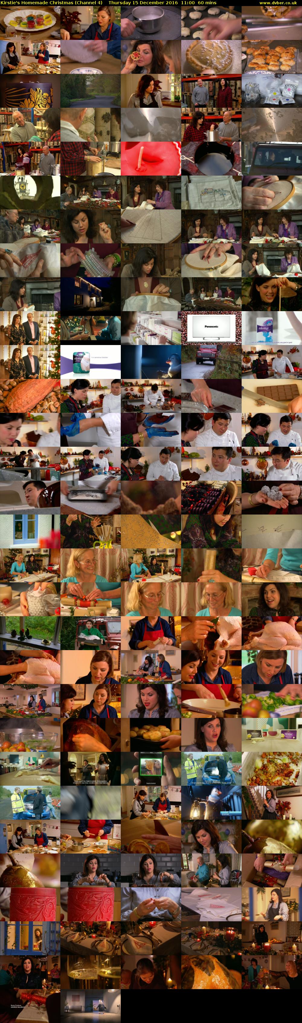 Kirstie's Homemade Christmas (Channel 4) Thursday 15 December 2016 11:00 - 12:00