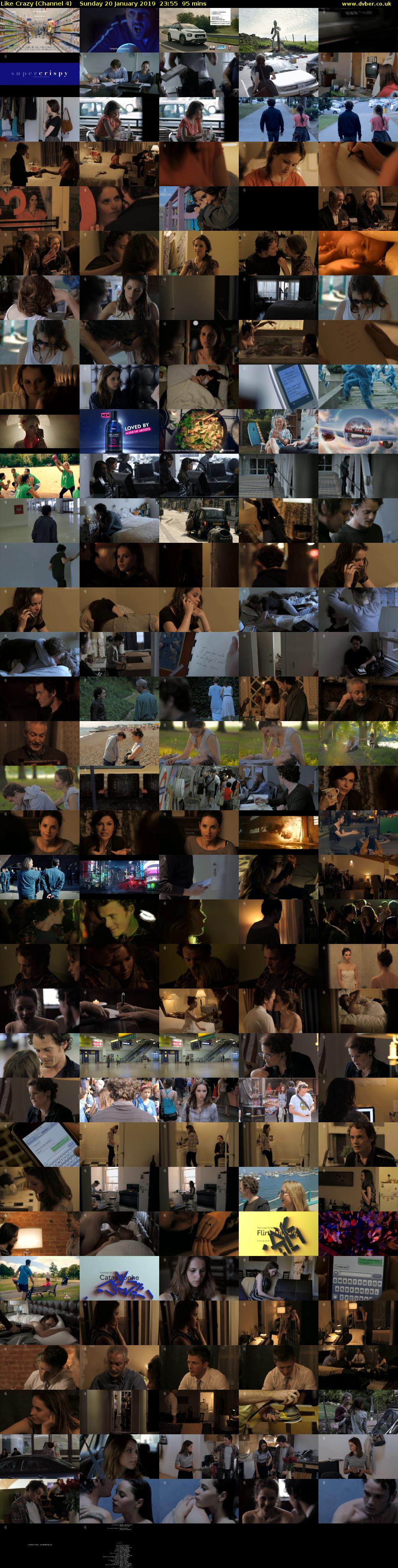 Like Crazy (Channel 4) Sunday 20 January 2019 23:55 - 01:30