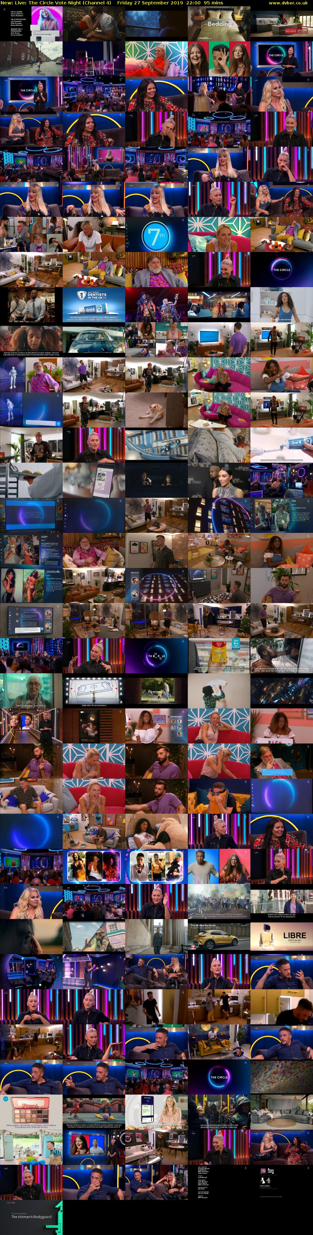 Live: The Circle Vote Night (Channel 4) Friday 27 September 2019 22:00 - 23:35