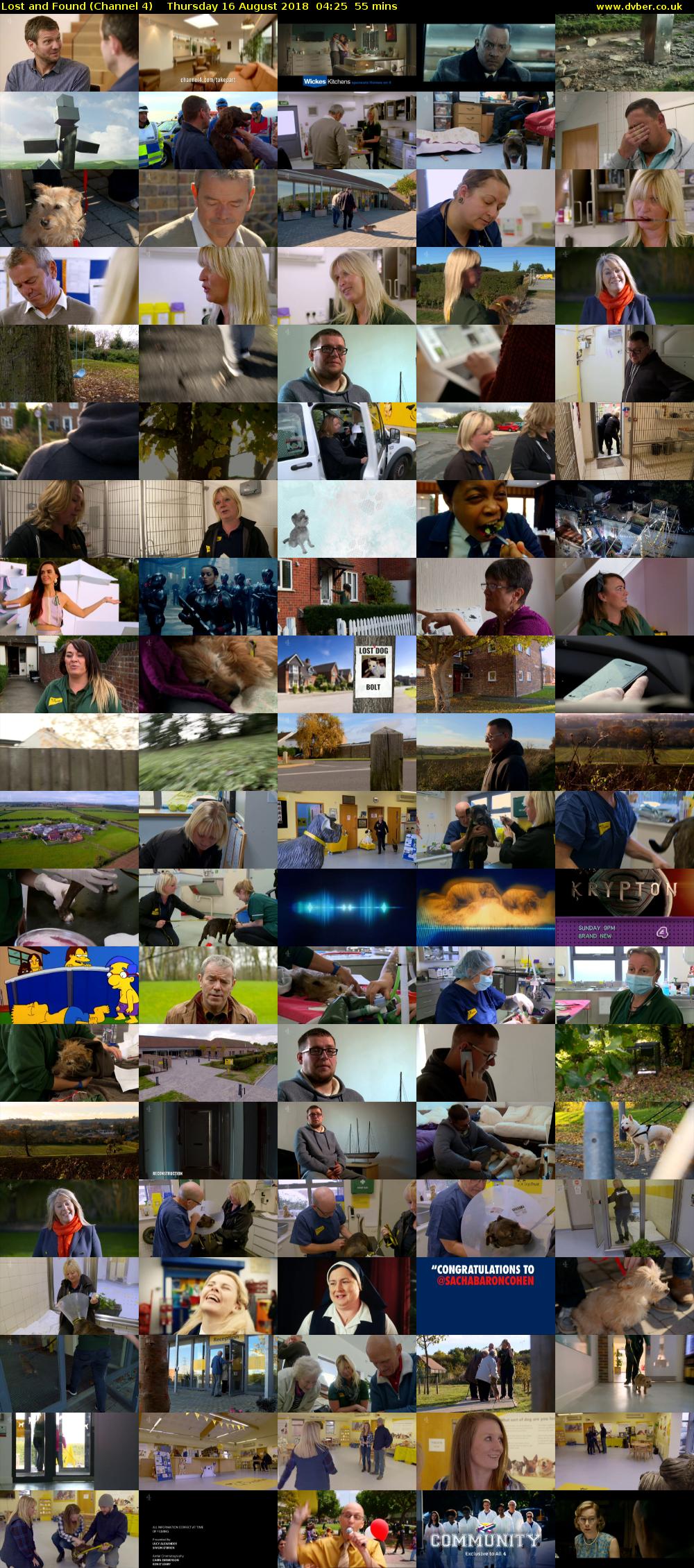 Lost and Found (Channel 4) Thursday 16 August 2018 04:25 - 05:20