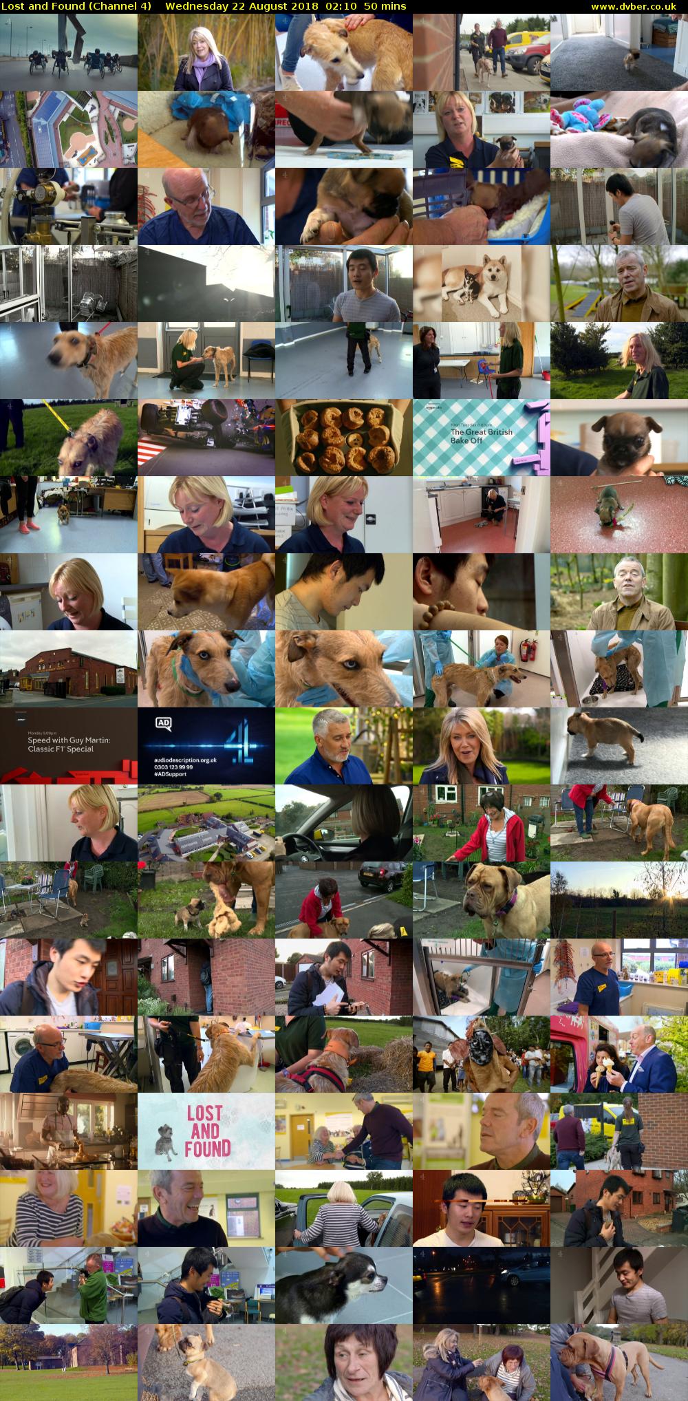 Lost and Found (Channel 4) Wednesday 22 August 2018 02:10 - 03:00