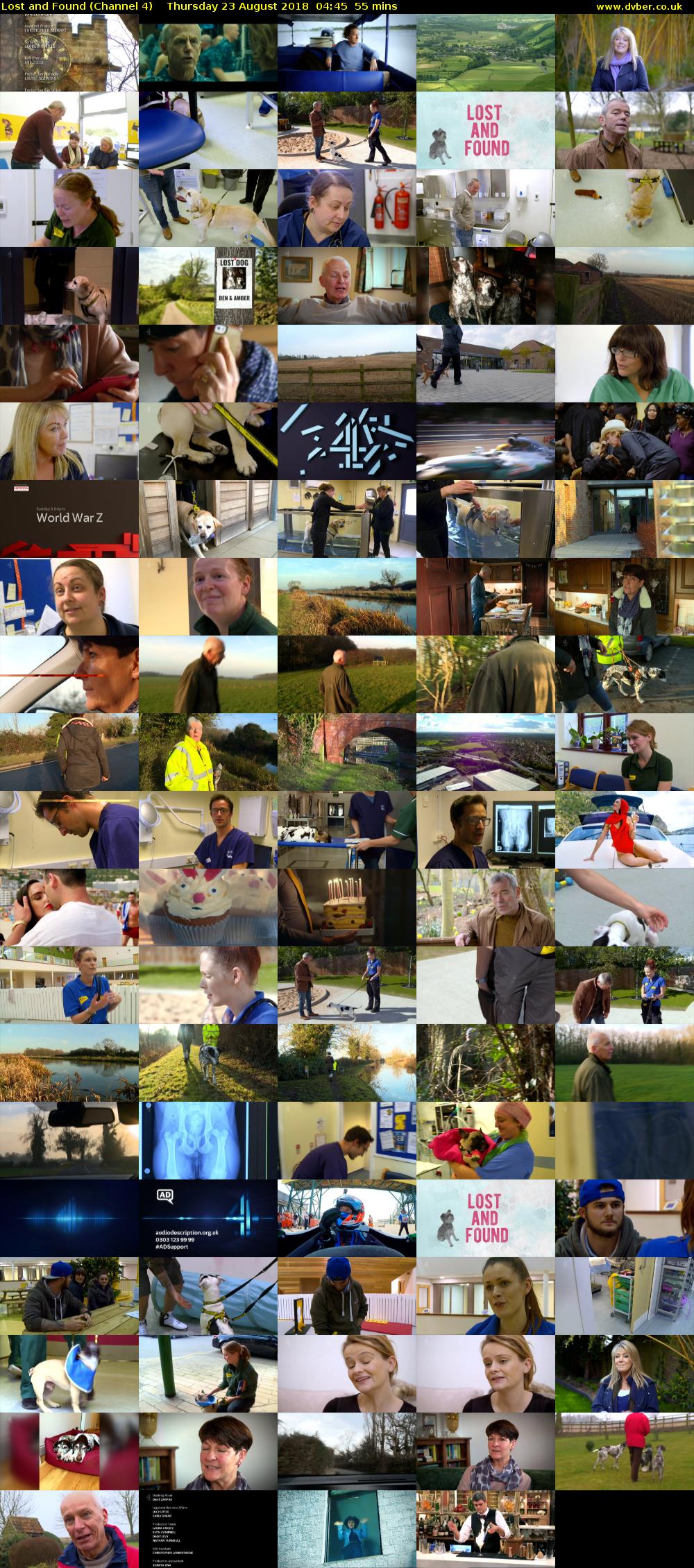 Lost and Found (Channel 4) Thursday 23 August 2018 04:45 - 05:40