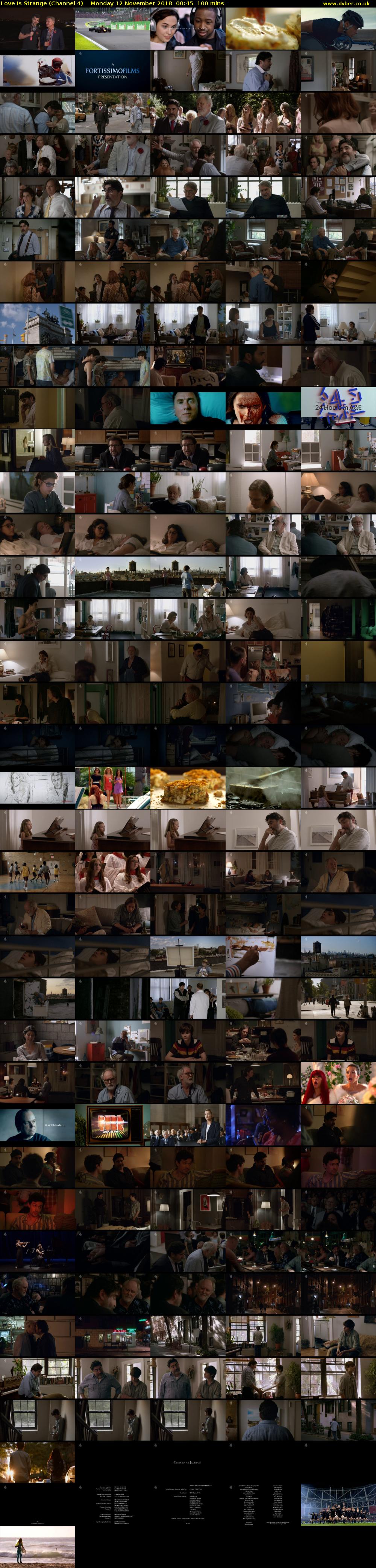 Love Is Strange (Channel 4) Monday 12 November 2018 00:45 - 02:25