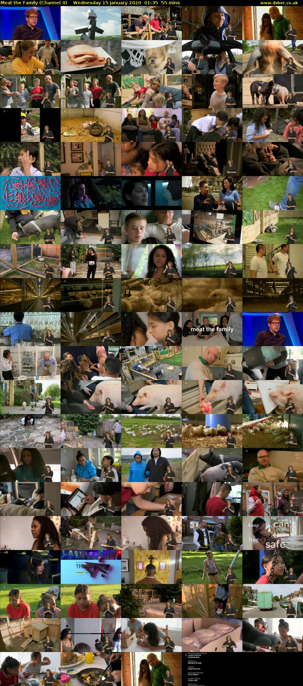 Meat the Family (Channel 4) Wednesday 15 January 2020 01:35 - 02:30