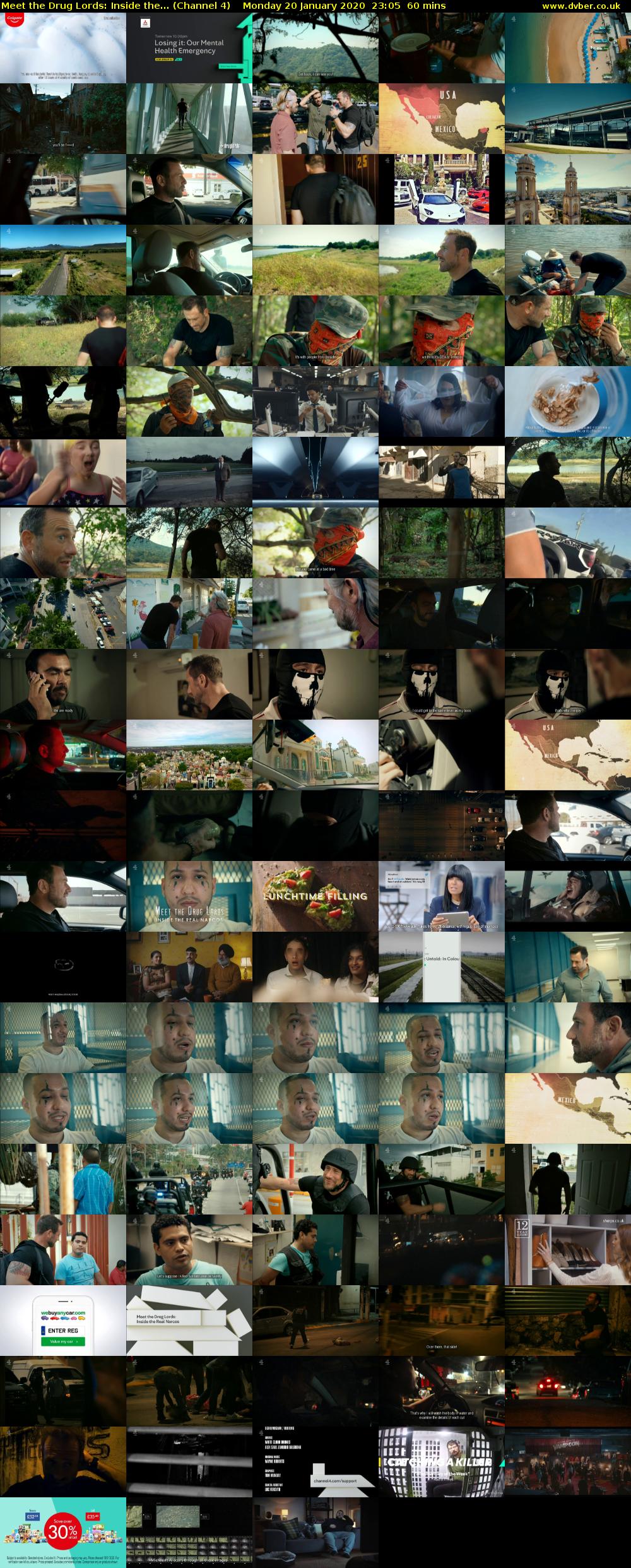Meet the Drug Lords: Inside the... (Channel 4) Monday 20 January 2020 23:05 - 00:05