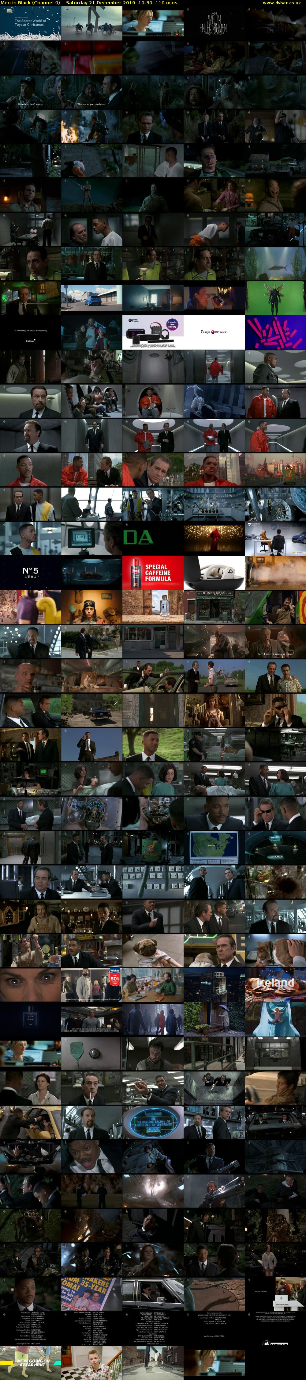 Men in Black (Channel 4) Saturday 21 December 2019 19:30 - 21:20