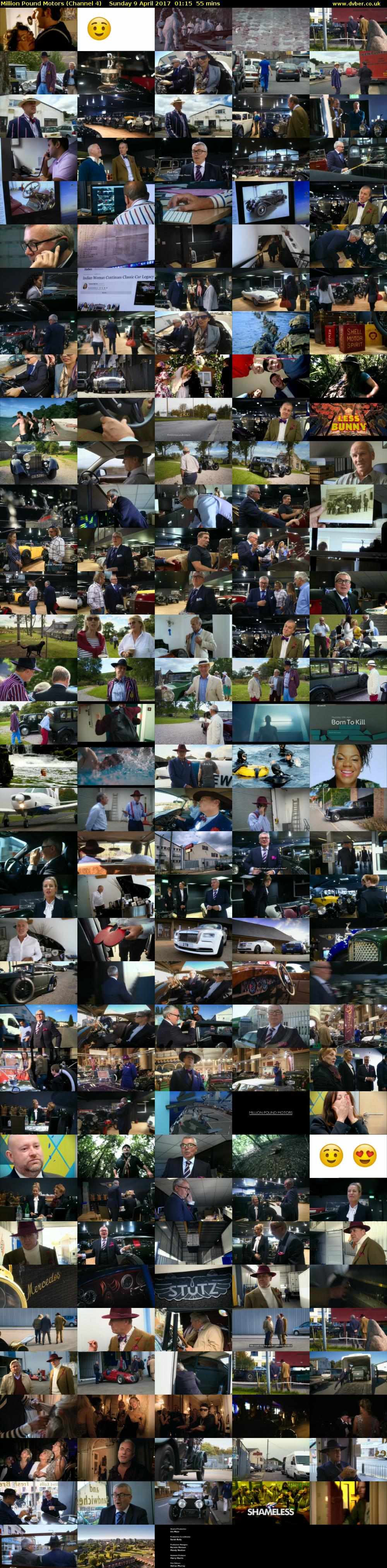 Million Pound Motors (Channel 4) Sunday 9 April 2017 01:15 - 02:10