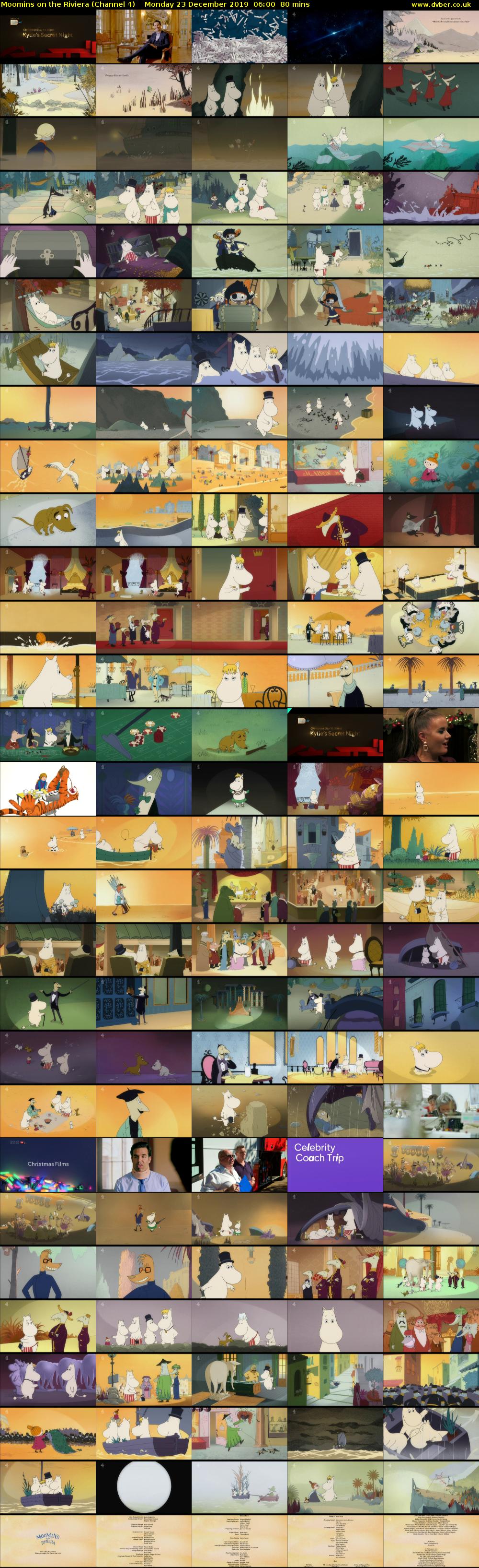 Moomins on the Riviera (Channel 4) Monday 23 December 2019 06:00 - 07:20