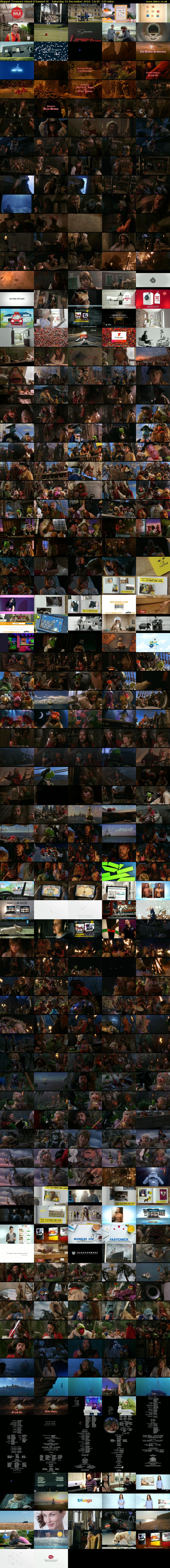 Muppet Treasure Island (Channel 4) Saturday 31 December 2016 14:45 - 16:50