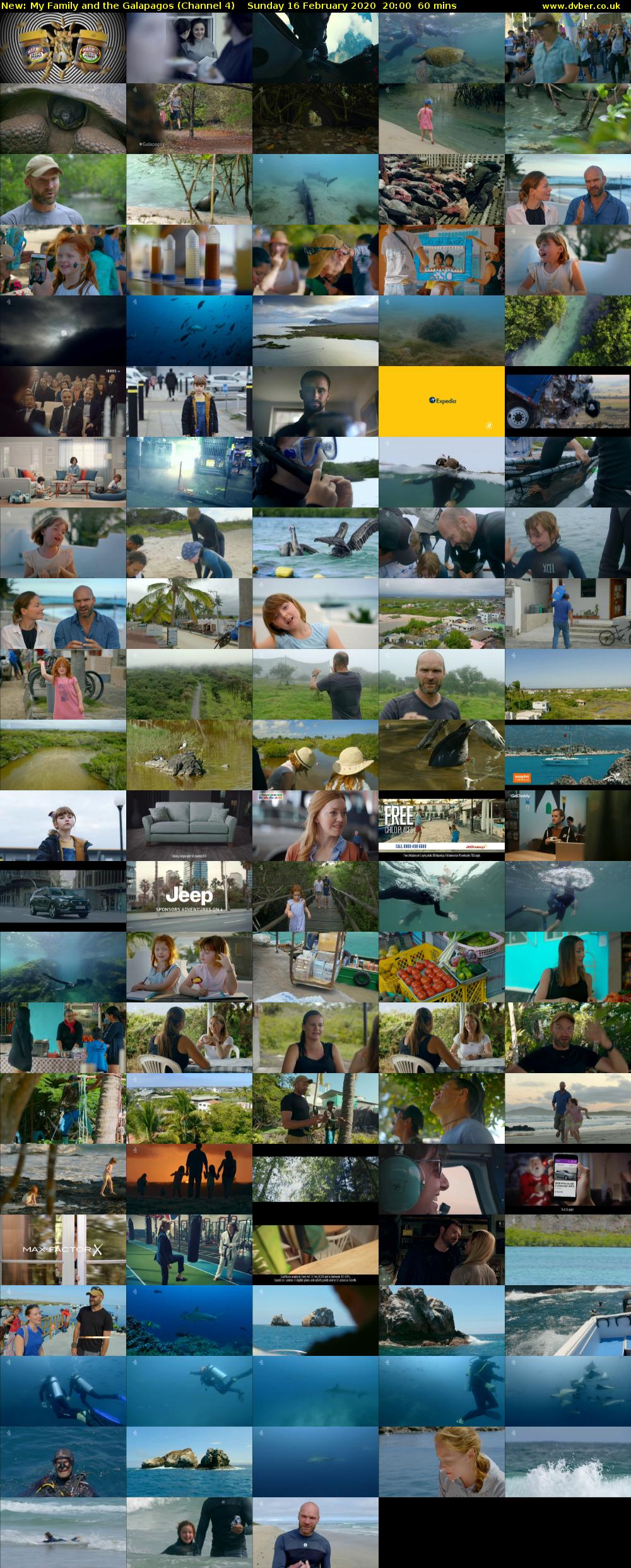 My Family and the Galapagos (Channel 4) Sunday 16 February 2020 20:00 - 21:00