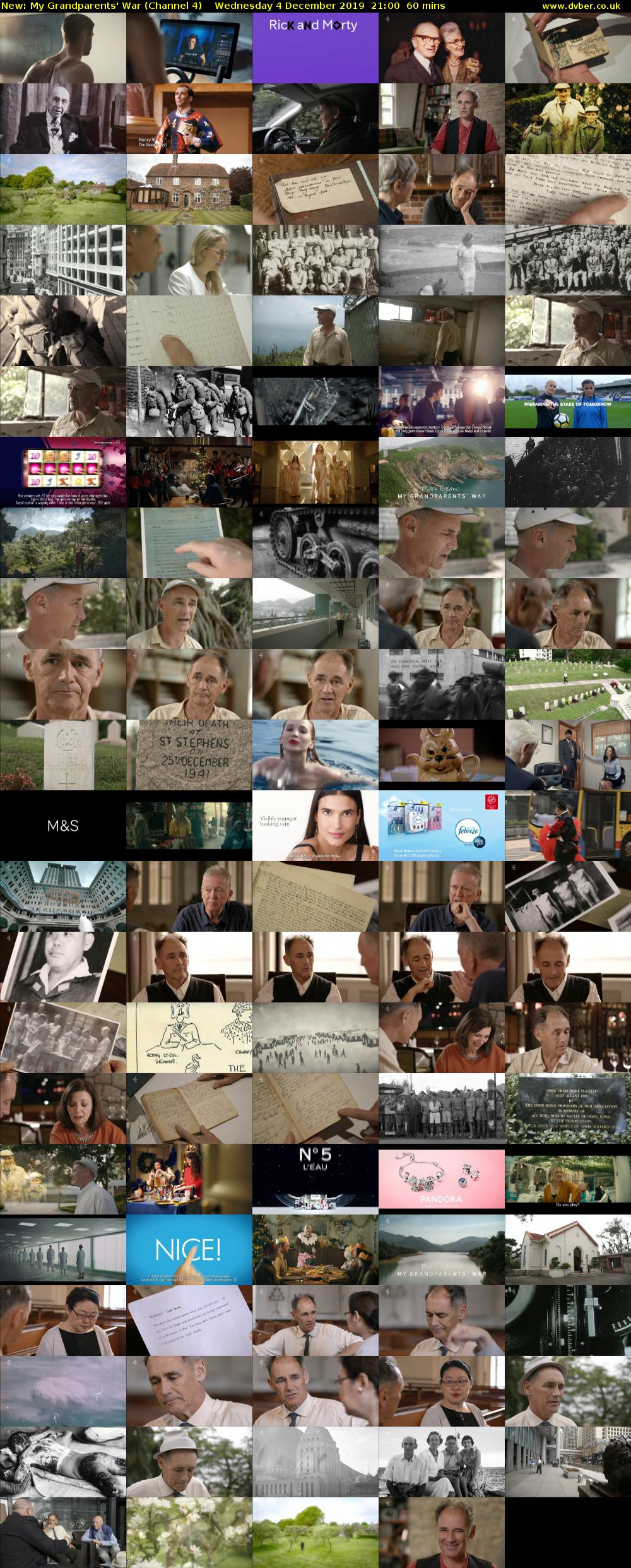 My Grandparents' War (Channel 4) Wednesday 4 December 2019 21:00 - 22:00