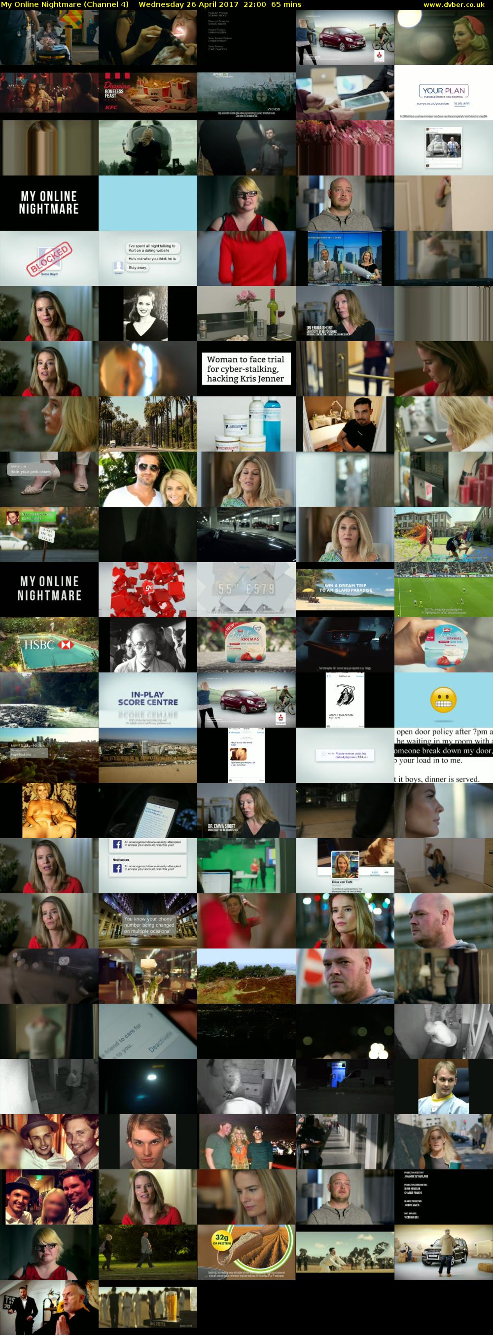 My Online Nightmare (Channel 4) Wednesday 26 April 2017 22:00 - 23:05