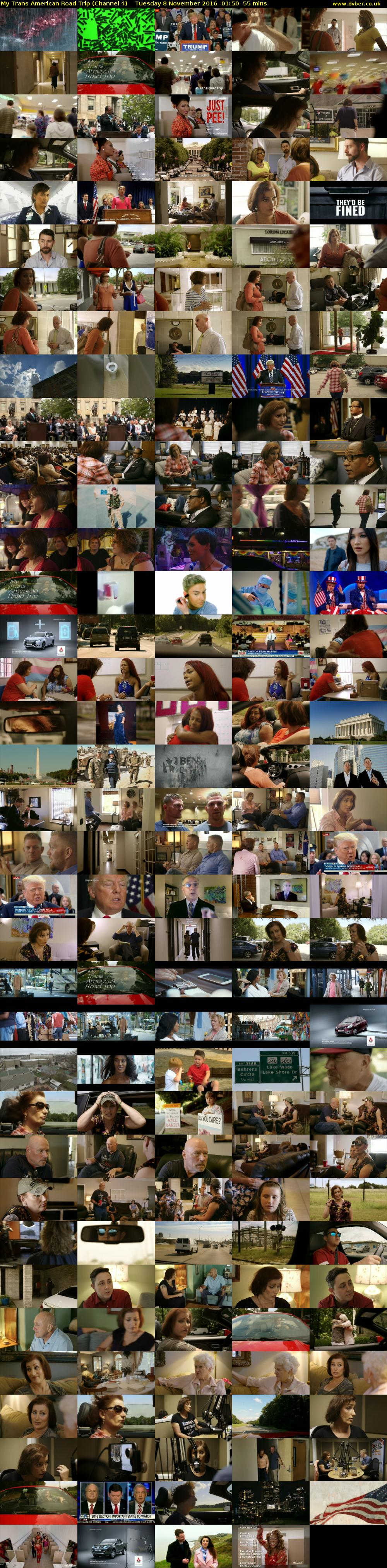 My Trans American Road Trip (Channel 4) Tuesday 8 November 2016 01:50 - 02:45