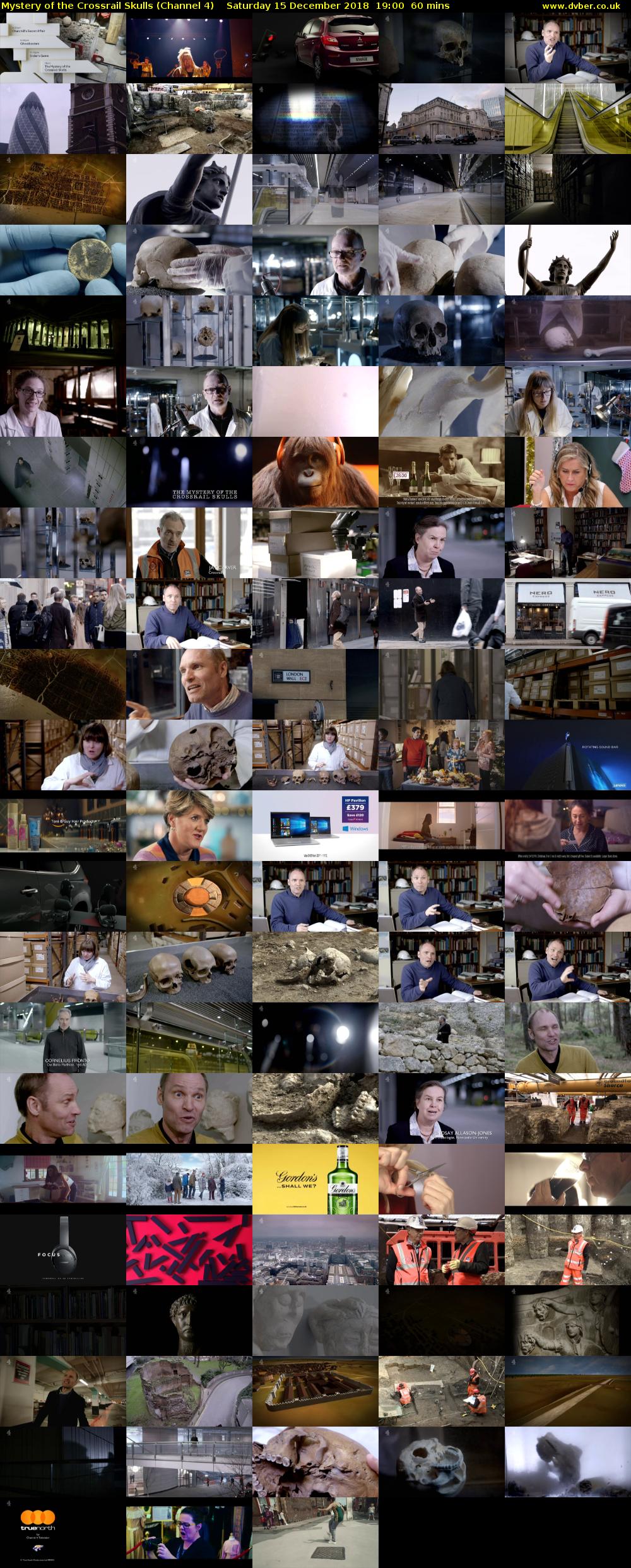 Mystery of the Crossrail Skulls (Channel 4) Saturday 15 December 2018 19:00 - 20:00