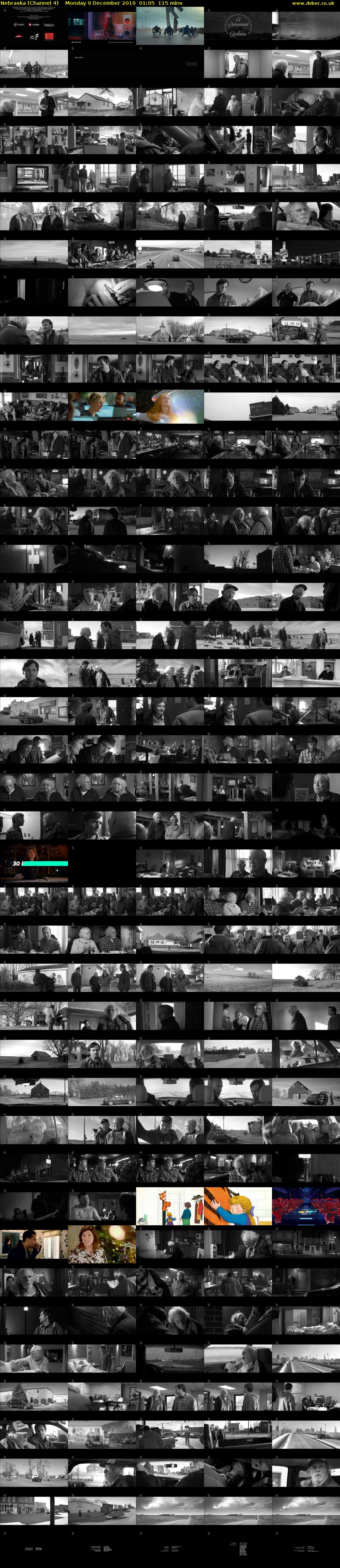 Nebraska (Channel 4) Monday 9 December 2019 01:05 - 03:00