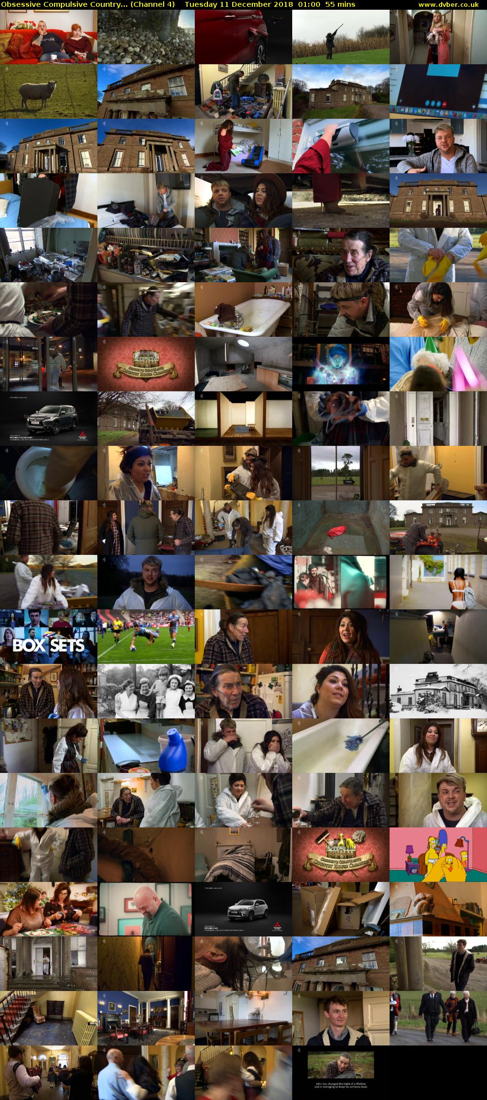 Obsessive Compulsive Country... (Channel 4) Tuesday 11 December 2018 01:00 - 01:55