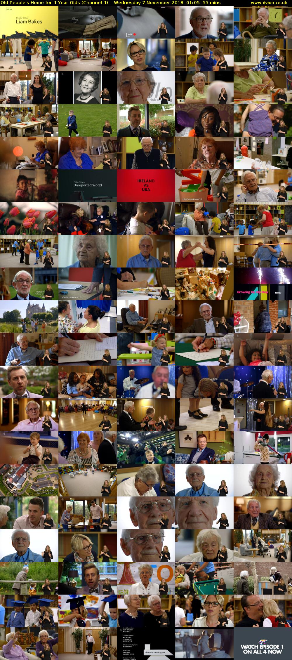 Old People's Home for 4 Year Olds (Channel 4) Wednesday 7 November 2018 01:05 - 02:00