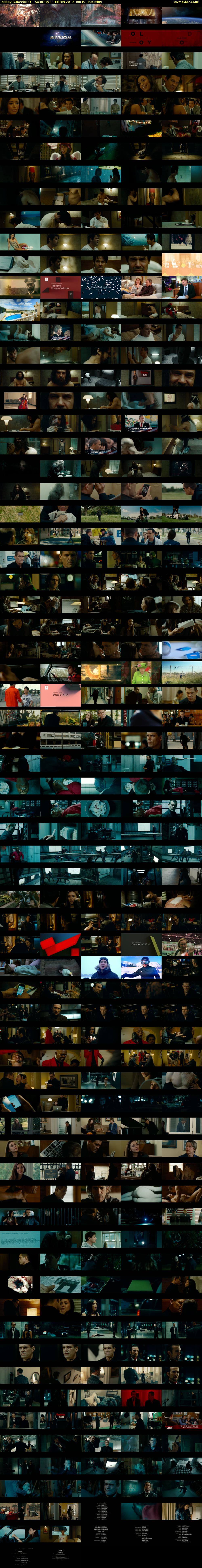 Oldboy (Channel 4) Saturday 11 March 2017 00:40 - 02:25