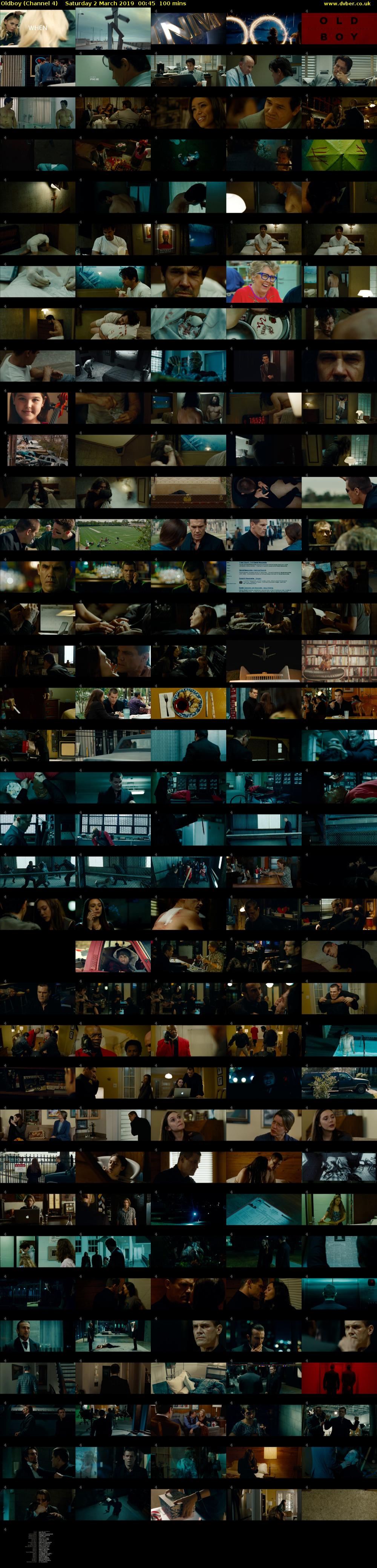 Oldboy (Channel 4) Saturday 2 March 2019 00:45 - 02:25