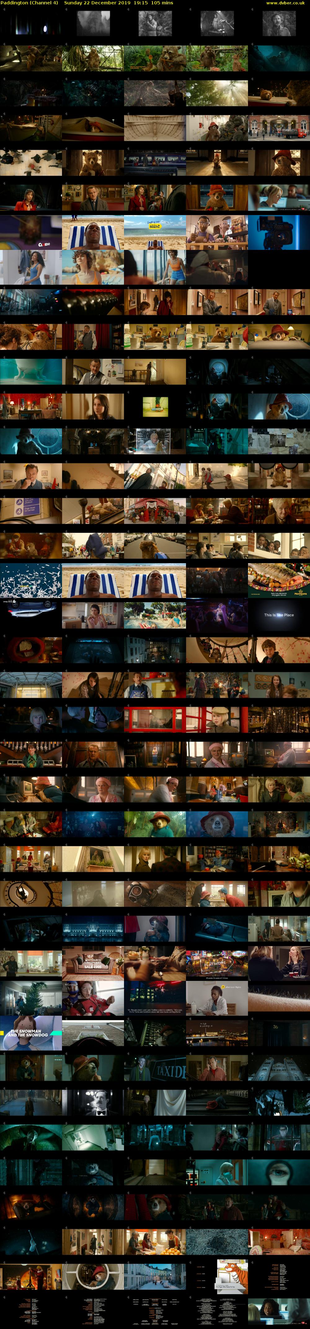 Paddington (Channel 4) Sunday 22 December 2019 19:15 - 21:00