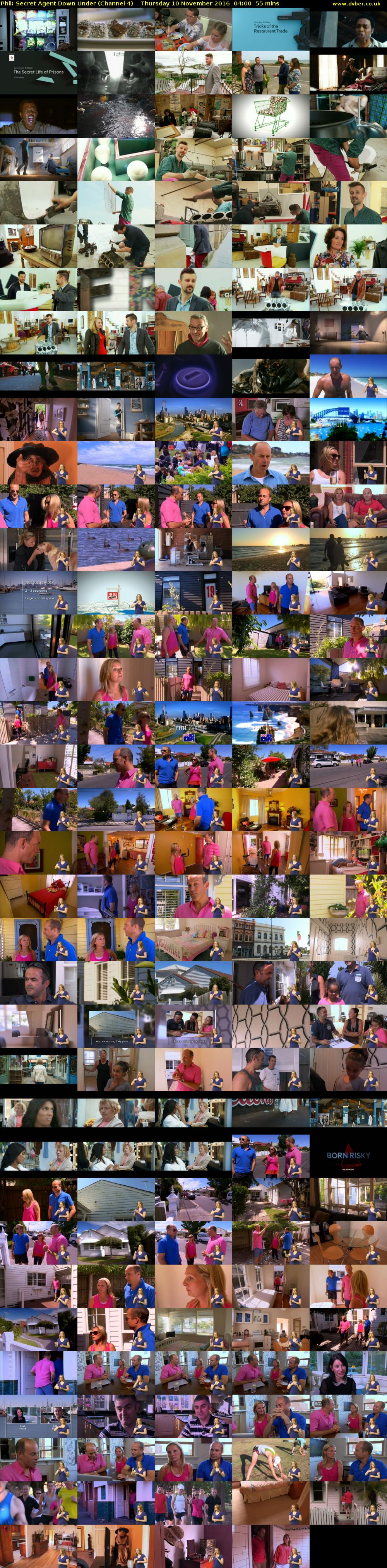 Phil: Secret Agent Down Under (Channel 4) Thursday 10 November 2016 04:00 - 04:55