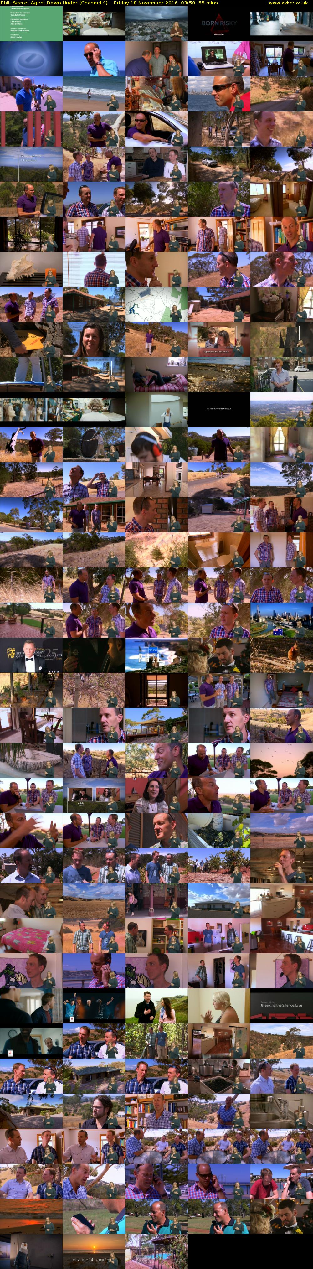 Phil: Secret Agent Down Under (Channel 4) Friday 18 November 2016 03:50 - 04:45