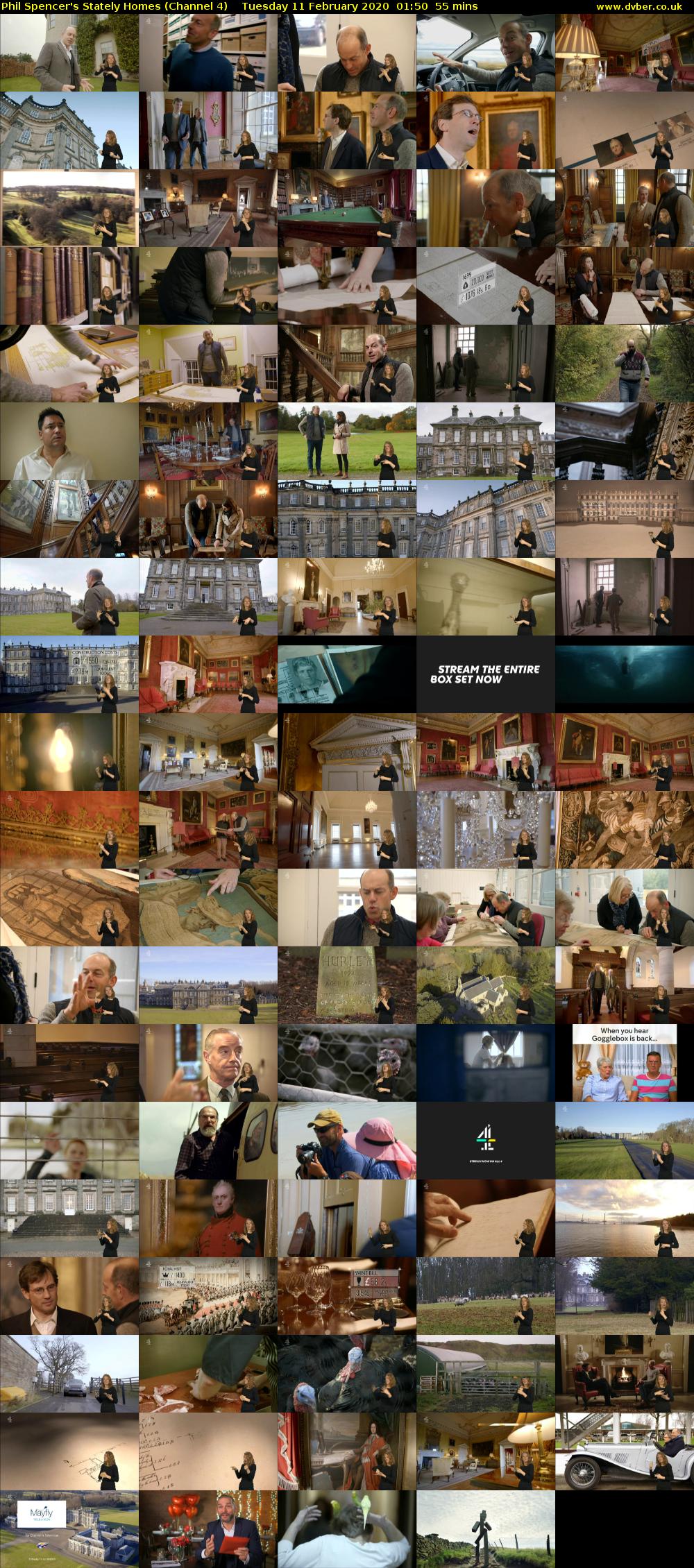 Phil Spencer's Stately Homes (Channel 4) Tuesday 11 February 2020 01:50 - 02:45