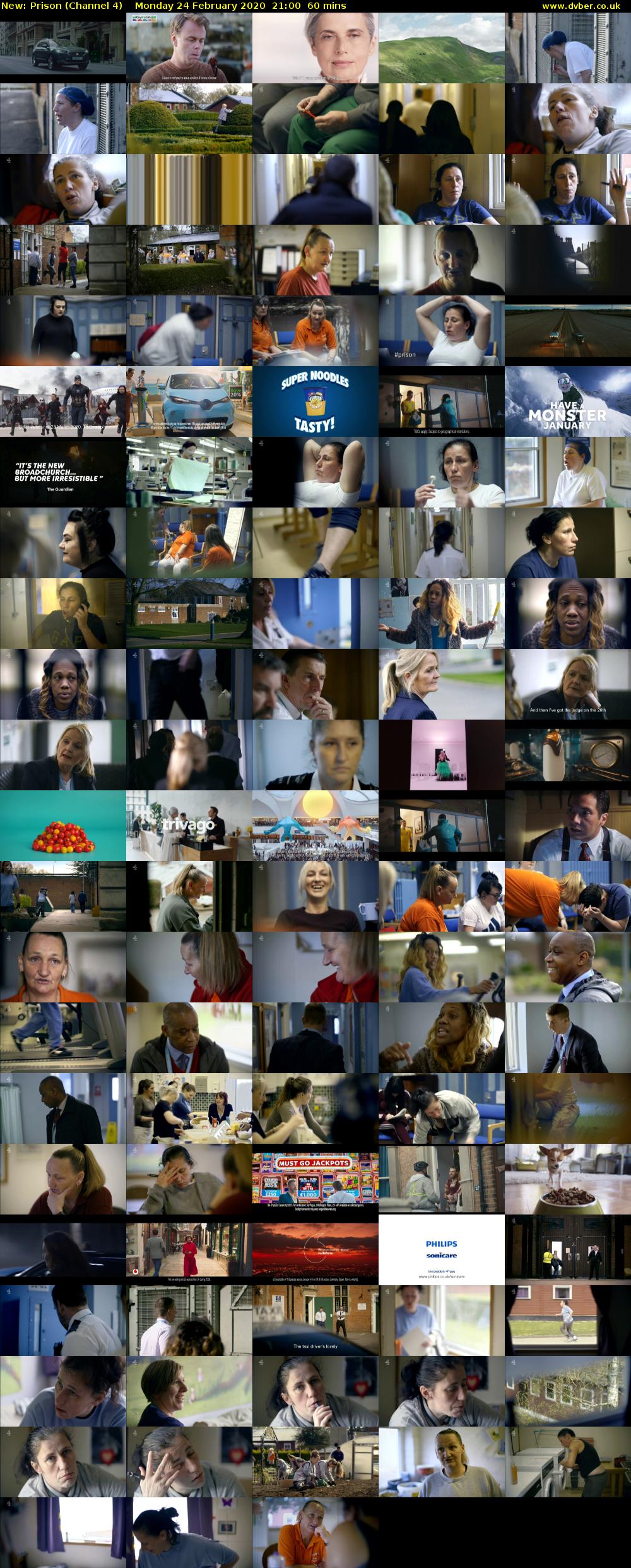 Prison (Channel 4) Monday 24 February 2020 21:00 - 22:00