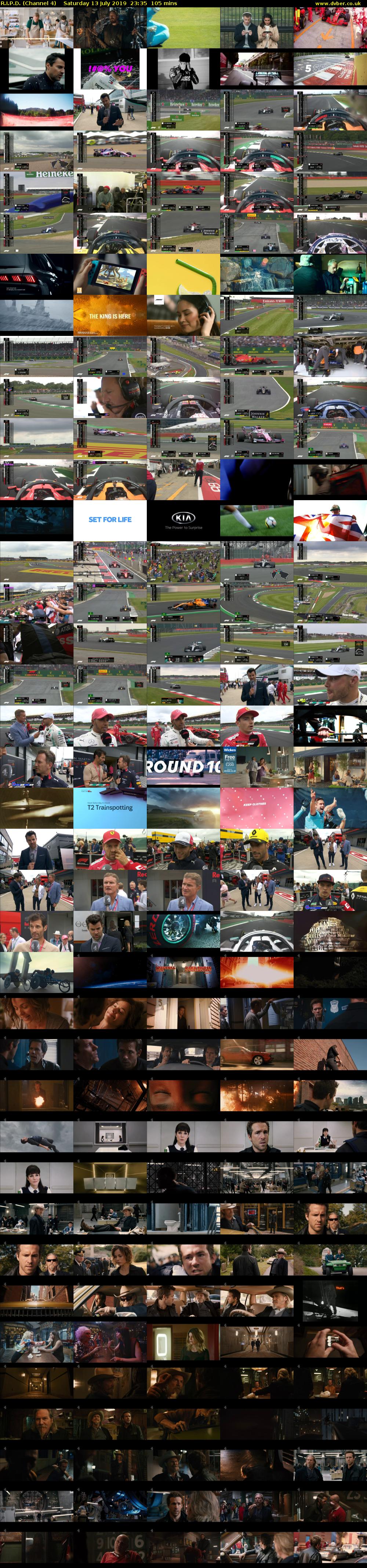 R.I.P.D. (Channel 4) Saturday 13 July 2019 23:35 - 01:20