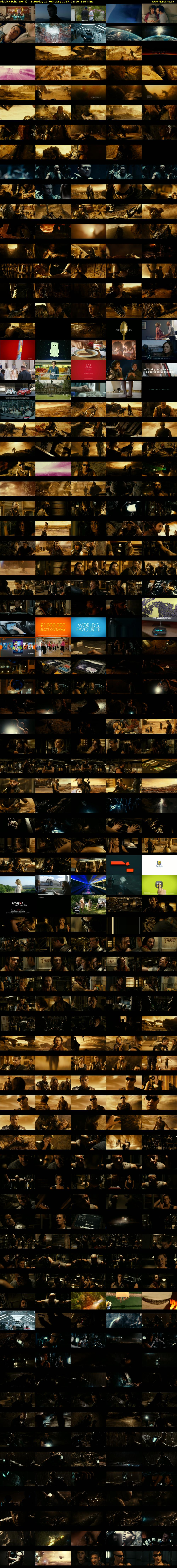 Riddick (Channel 4) Saturday 11 February 2017 23:10 - 01:15