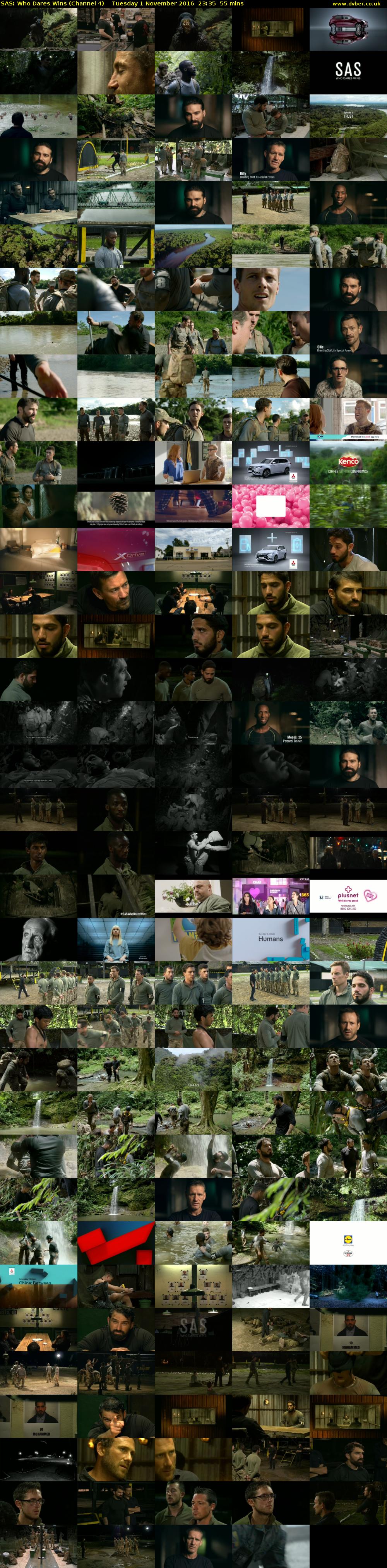 SAS: Who Dares Wins (Channel 4) Tuesday 1 November 2016 23:35 - 00:30