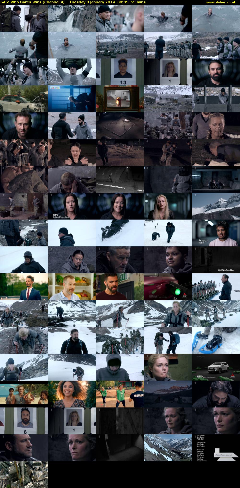 SAS: Who Dares Wins (Channel 4) Tuesday 8 January 2019 00:05 - 01:00