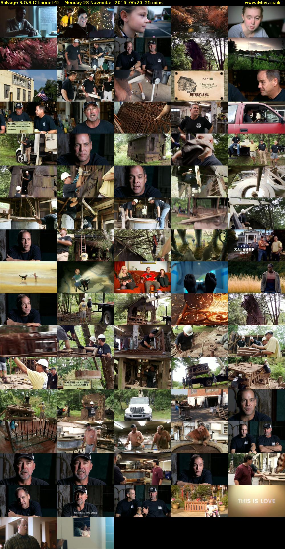 Salvage S.O.S (Channel 4) Monday 28 November 2016 06:20 - 06:45