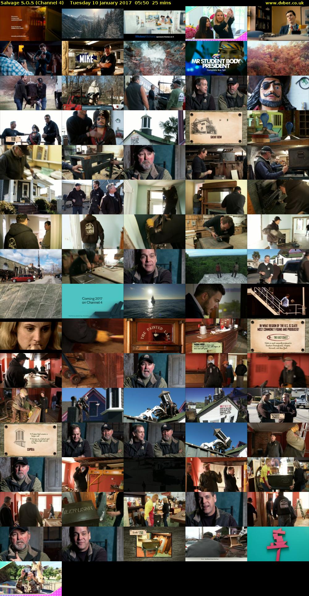 Salvage S.O.S (Channel 4) Tuesday 10 January 2017 05:50 - 06:15
