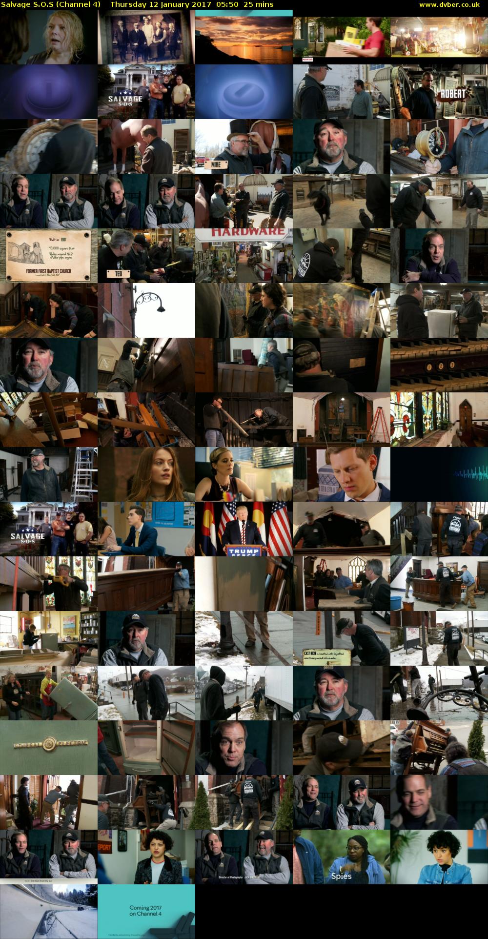 Salvage S.O.S (Channel 4) Thursday 12 January 2017 05:50 - 06:15