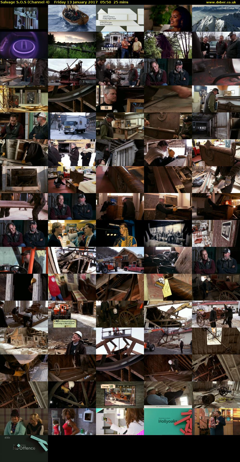 Salvage S.O.S (Channel 4) Friday 13 January 2017 05:50 - 06:15