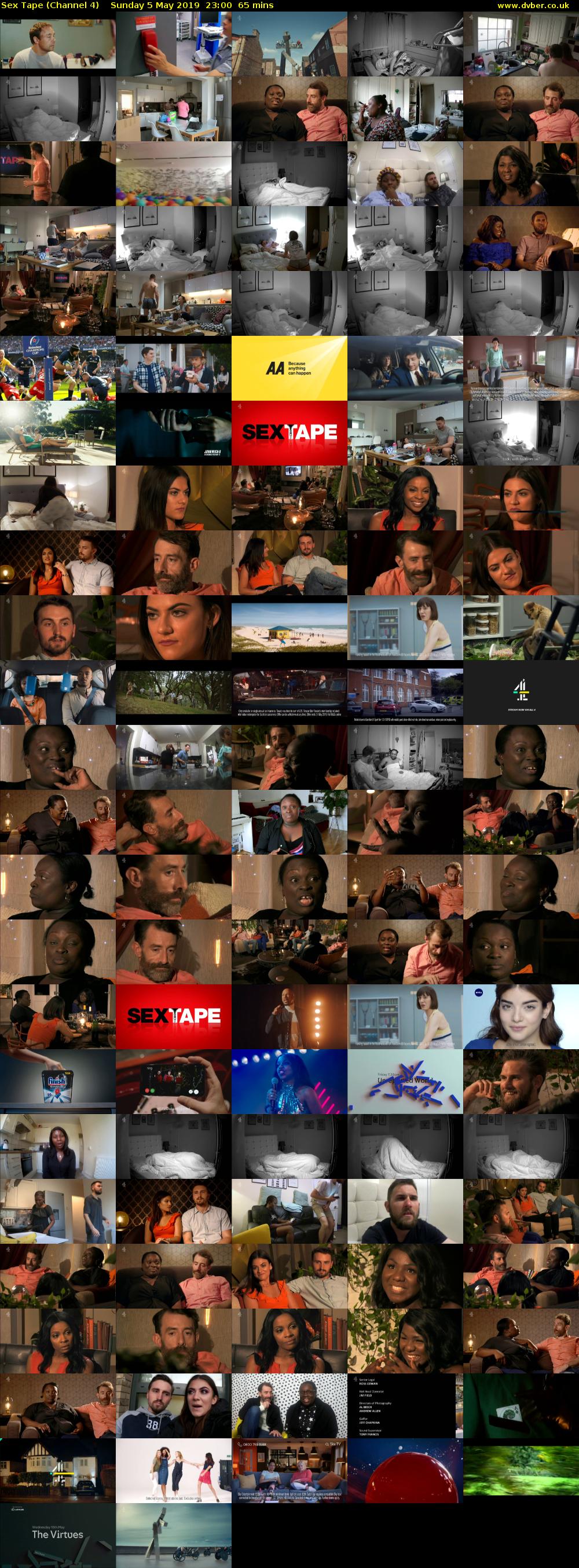 Sex Tape (Channel 4) Sunday 5 May 2019 23:00 - 00:05