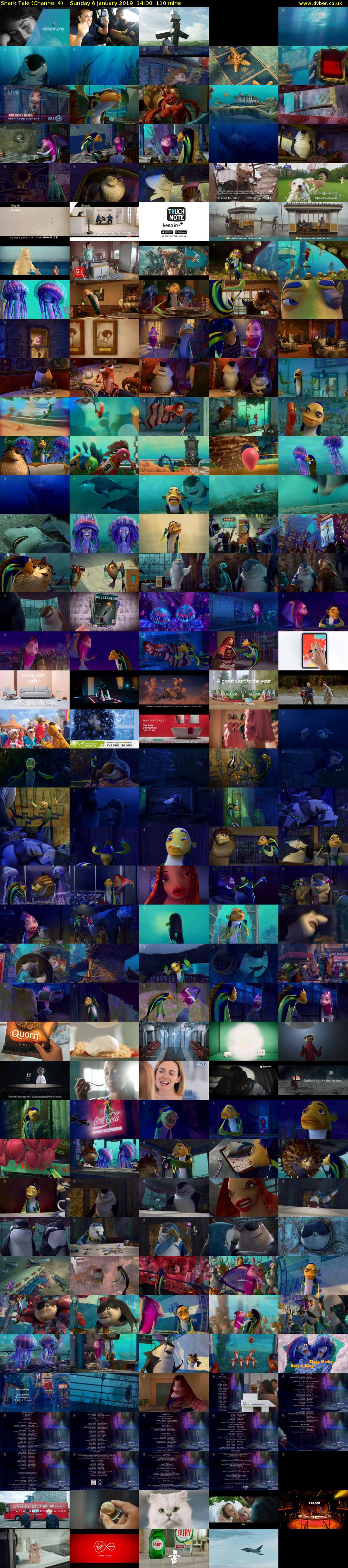 Shark Tale (Channel 4) Sunday 6 January 2019 14:30 - 16:20