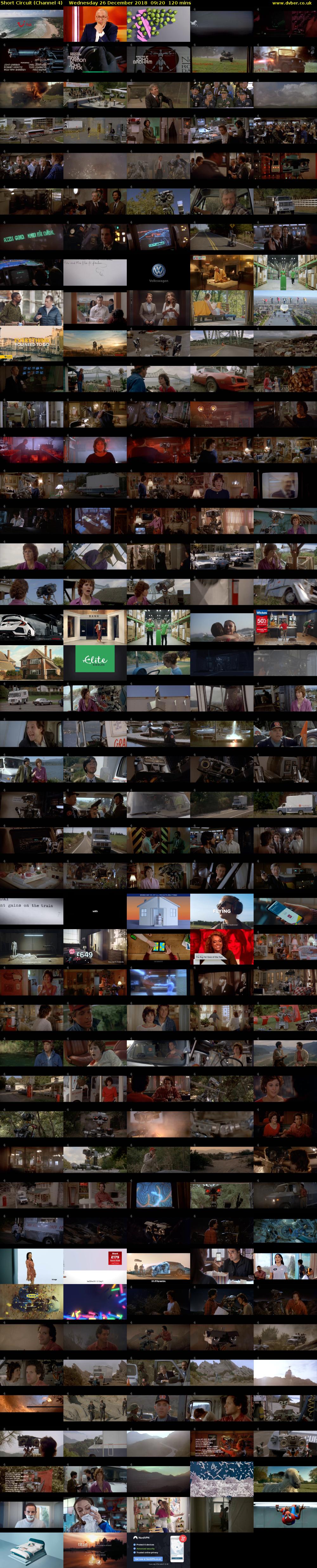 Short Circuit (Channel 4) Wednesday 26 December 2018 09:20 - 11:20