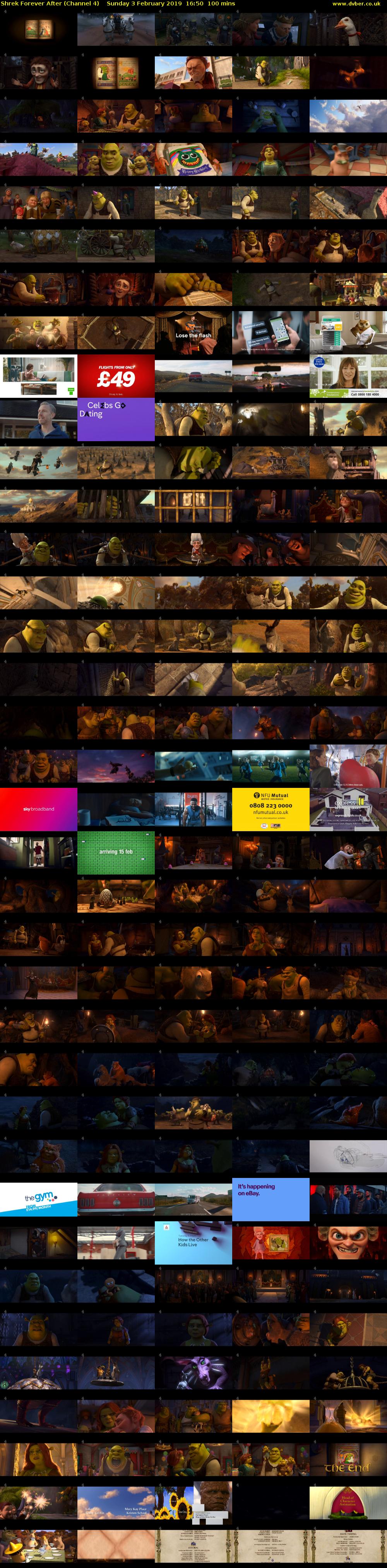 Shrek Forever After (Channel 4) Sunday 3 February 2019 16:50 - 18:30